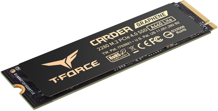 SSD диск Team Group T-FORCE CARDEA A440 Lite 1TB M.2 2280 PCIe 4.0 x4 3D NAND TLC (TM8FFQ001T0C129) - изображение 4