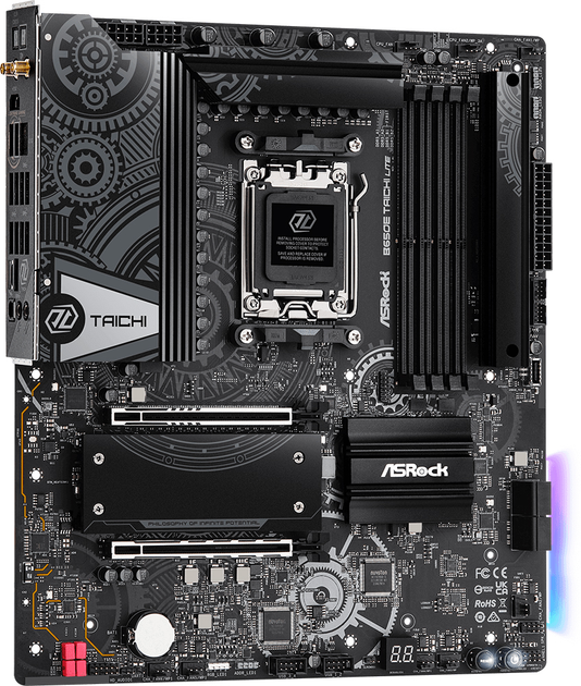 Płyta główna ASRock B650E TAICHI LITE (sAM5, AMD B650, PCI-Ex16) (90-MXBMG0-A0UAYZ) - obraz 2