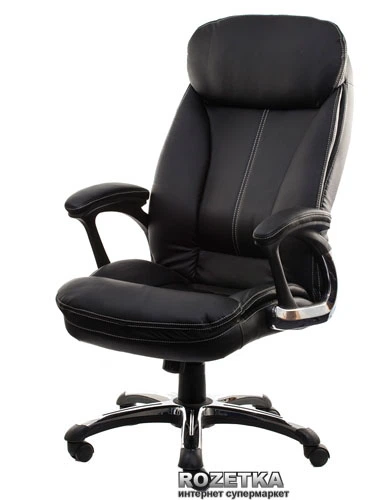 Кресло Office4You Caius (27604) Black - Фото 3 Кресло Office4You Caius (27604) Black - изображение 3