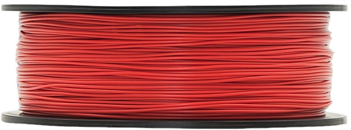 Професійний філамент для 3D-друку Qoltec PLA PRO 1.75 мм 1 кг Red (5901878506746) - зображення 4