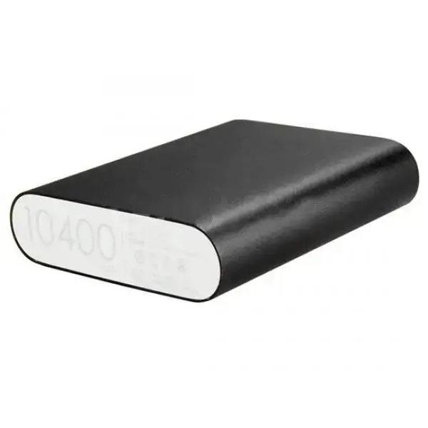 Повербанк 10400 mah портативний акумулятор POWER BOX чорний - зображення 5