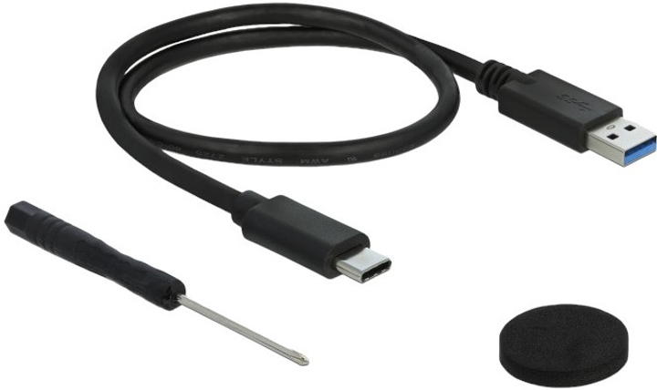 Kieszeń zewnętrzna Delock dla 2.5" HDD/SSD Superspeed USB 10 Gbps (42611) - obraz 3