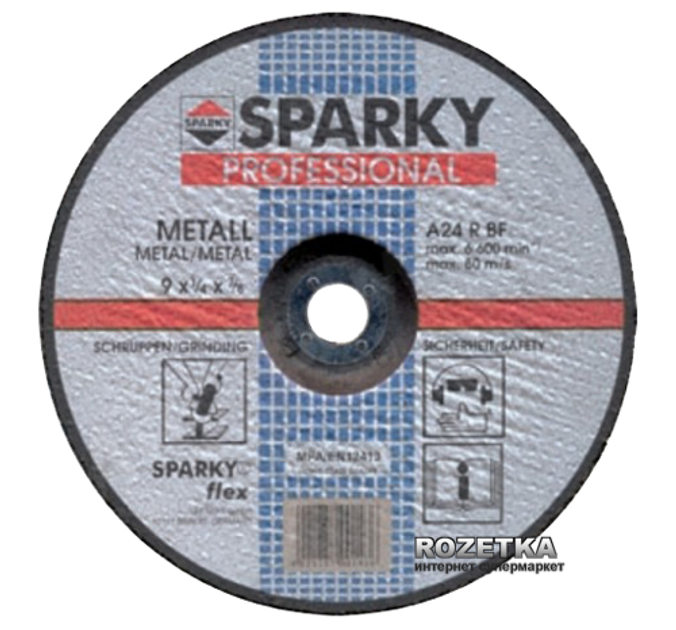 Отрезной диск Sparky Professional по металлу, 230 x 3 x 22.2 ...