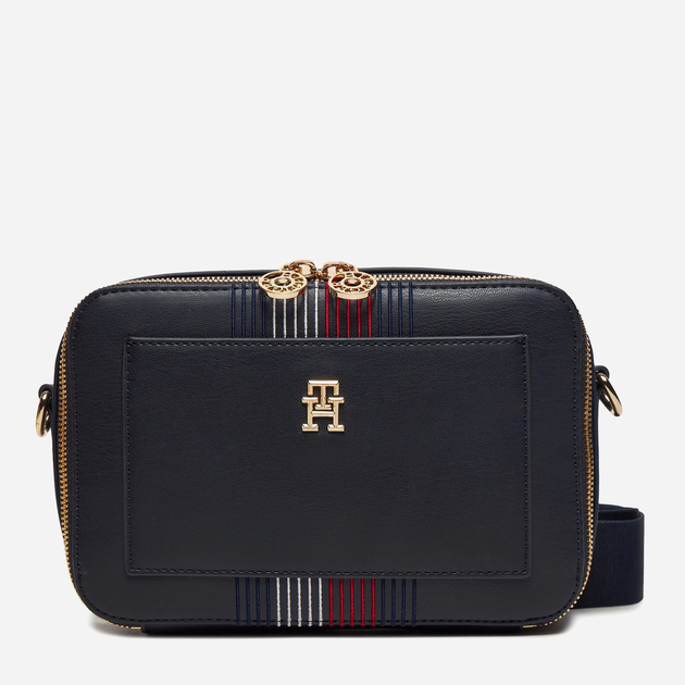 Torebka crossbody damska Tommy Hilfiger AW0AW16712-DW6 Granatowa (8720636896137) - obraz 1