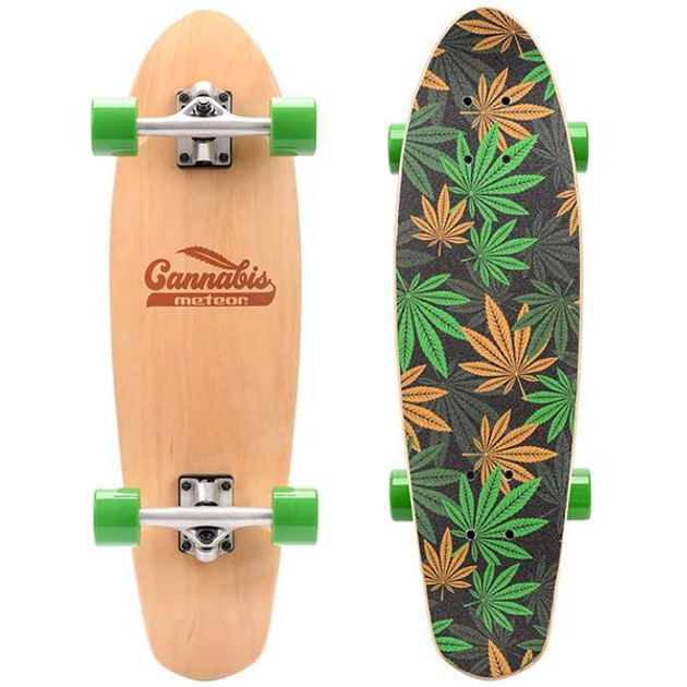 Deskorolka Meteor Cannabis 22595 Wielokolorowy (5900724054400) - obraz 3