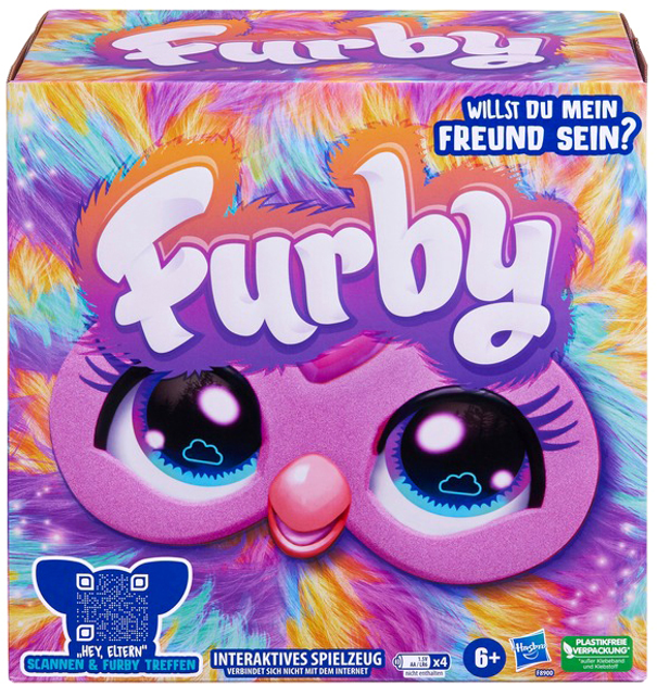 Інтерактивна м'яка іграшка Hasbro Furby різнокольорова (5010996201003) - зображення 1