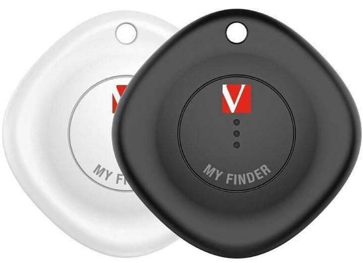 Трекер Verbatim Bluetooth My Finder MYF-02 2 шт Чорний/Білий (23942321316) - зображення 1