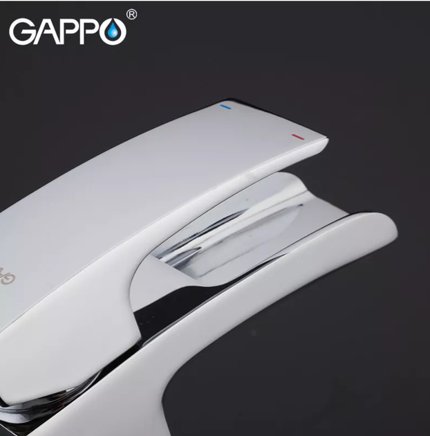 Змішувач для умивальника GAPPO G1007-20, хром - зображення 3