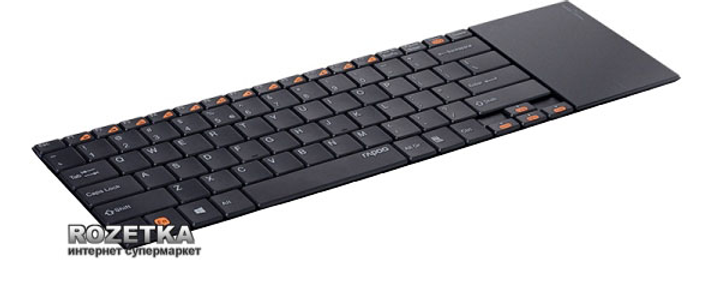 Клавиатура беспроводная Rapoo E9180p 5GHz Touchpad Black - изображение 3
