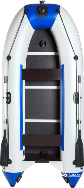 Лодка Aqua-Storm Stk 330E Бело-синяя - Фото 1 Лодка Aqua-Storm Stk 330E Бело-синяя - изображение 1