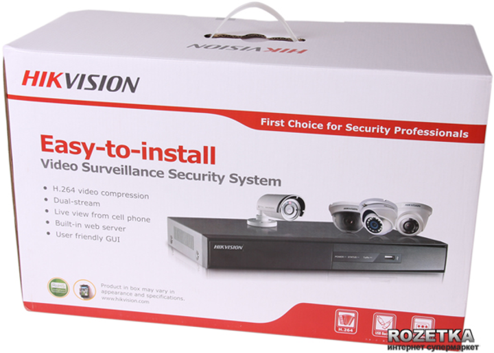 Комплект видеонаблюдения Hikvision DS-J142I 1OUT+1IN - изображение 11