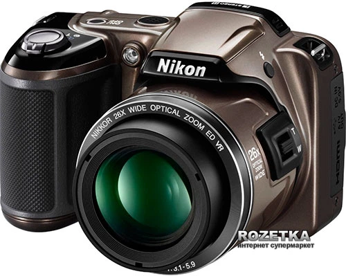 Фотоаппарат Nikon Coolpix L810 Bronze купить на ROZETKA | Отличная