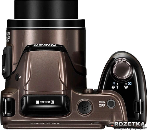 Фотоаппарат Nikon Coolpix L810 Bronze купить на ROZETKA | Отличная