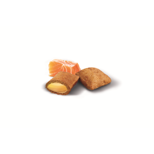 Вітамінні ласощі для котів GimCat Nutri Pockets Лосось + Омега 3 і Омега 6 60 г - зображення 2
