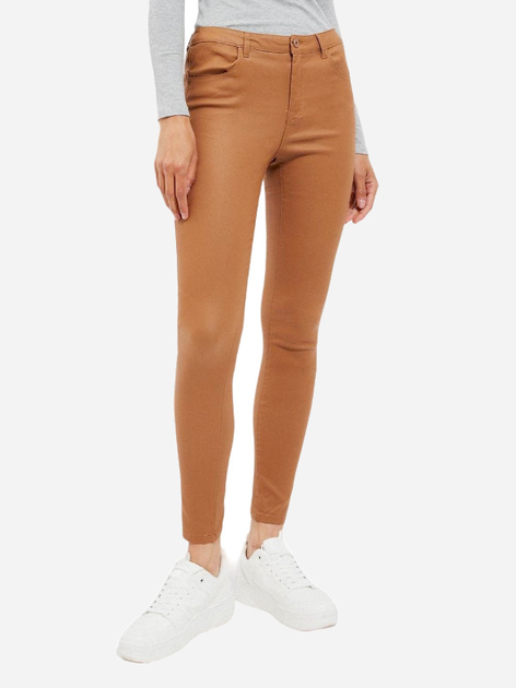 Spodnie skinny damskie Moodo Z-SP-3611 XS Beżowe (5904152263311) - obraz 1