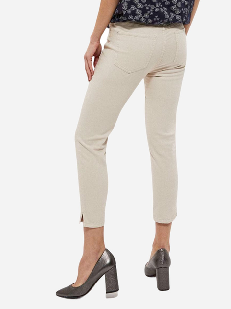 Spodnie skinny damskie Moodo L-SP-3705 L Beżowe (5904152296524) - obraz 2