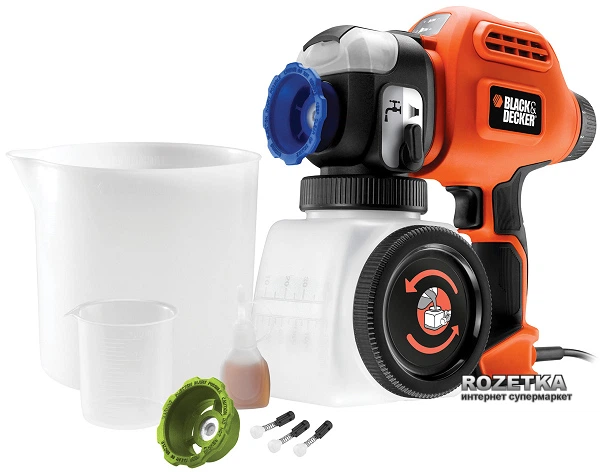 Фарборозпилювач Black+Decker BDPS600K - Фото 1 Фарборозпилювач Black+Decker BDPS600K - зображення 1