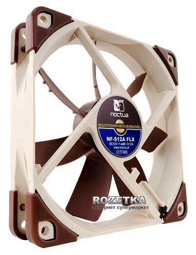 Chłodzenie Noctua NF-S12A FLX - Zdjęcie 4 Chłodzenie Noctua NF-S12A FLX - obraz 4