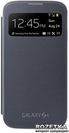 Смарт чехол для Samsung Galaxy S4 I9500 S-View Black (EF-CI950BBEGWW) - изображение 2