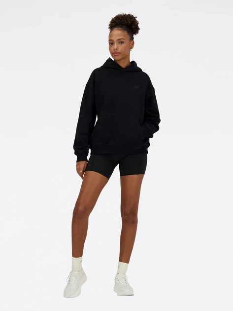 Худі жіноче New Balance Nb Athletics WT41537 XL Чорне (197375386584) - зображення 3