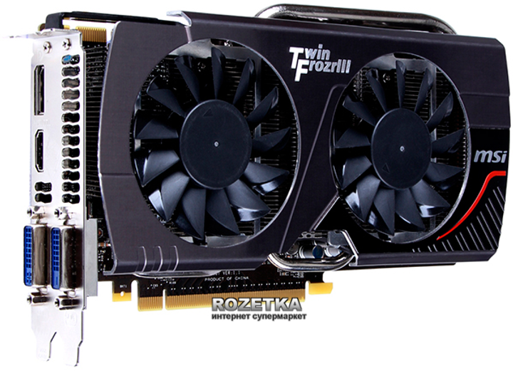 Видеокарта MSI PCI-Ex GeForce GTX 650 Ti Boost 2048MB GDDR5 (192bit ...