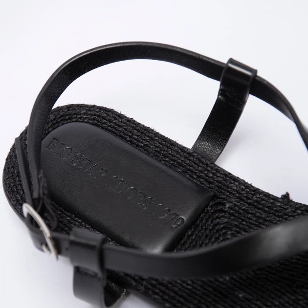 Жіночі босоніжки Big Star NN274011 41 Чорні (5900714756659) - зображення 6