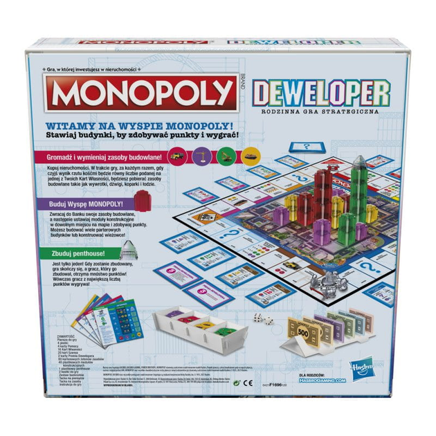 Gra planszowa Hasbro Monopoly Deweloper (5010993794027) - obraz 2