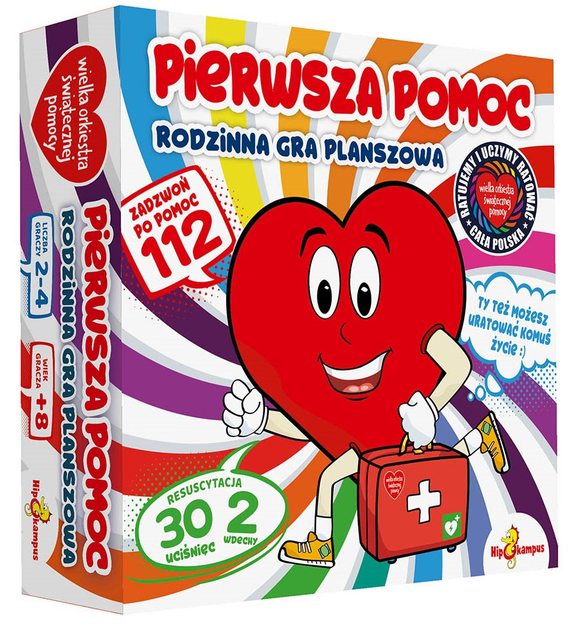 Gra planszowa Hipokampus Pierwsza pomoc (5908259812335) - obraz 1