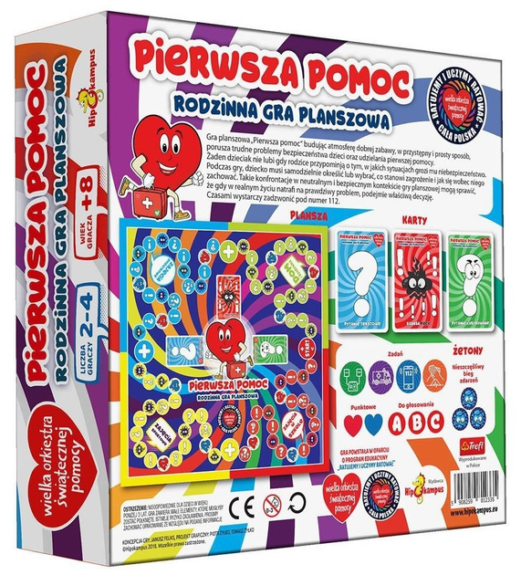 Gra planszowa Hipokampus Pierwsza pomoc (5908259812335) - obraz 2