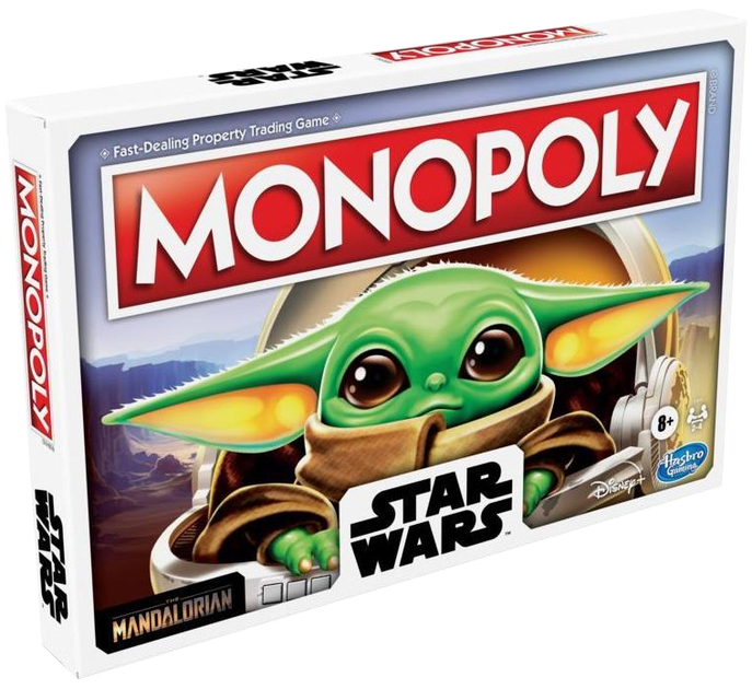 Настільна гра Hasbro Monopoly Star Wars The Child Mandalorian (5010993805624) - зображення 1