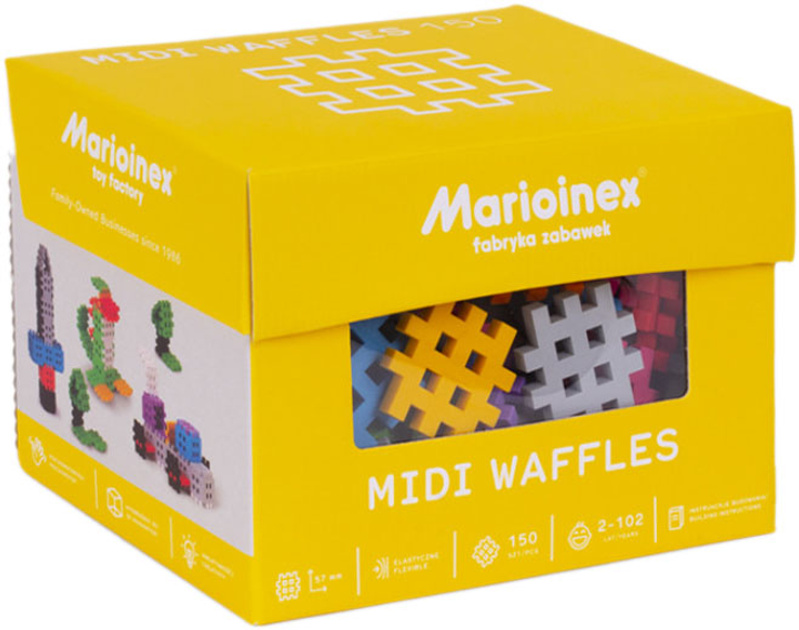 Конструктор Marioinex Midi Wafle 150 деталей (5903033903582) - зображення 1