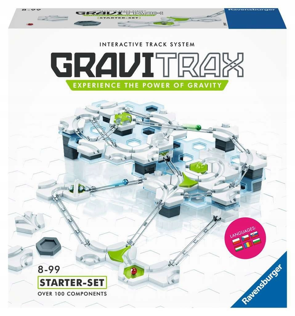 Klocki konstrukcyjne Ravensburger Gravitrax 100 elementów (4005556275045) - obraz 1