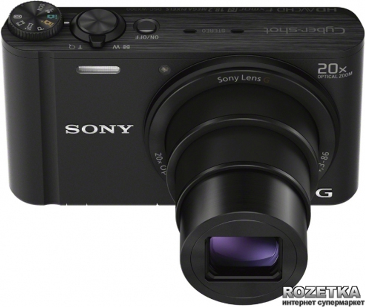 Фотоаппарат Sony Cyber-shot DSC-WX300 Black (DSCWX300B.RU3