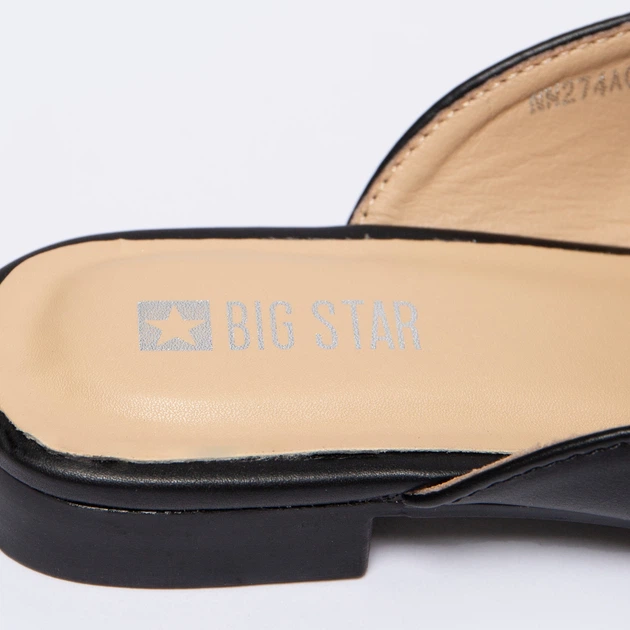 Klapki mule damskie Big Star NN274A076 40 Czarne (5900714734473) - obraz 6
