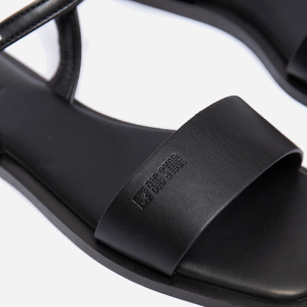 Sandały damskie płaskie Big Star NN274027 38 Czarne (5900714757281) - obraz 4