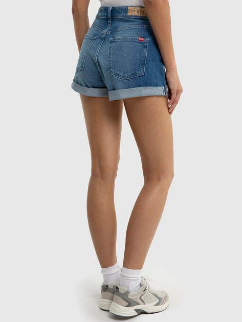 Spodenki damskie jeansowe Big Star Ayako-294 W24 Błękitne (5900714765842) - obraz 2