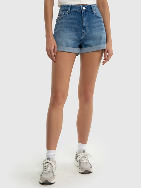 Spodenki damskie jeansowe Big Star Ayako-294 W24 Błękitne (5900714765842) - obraz 1