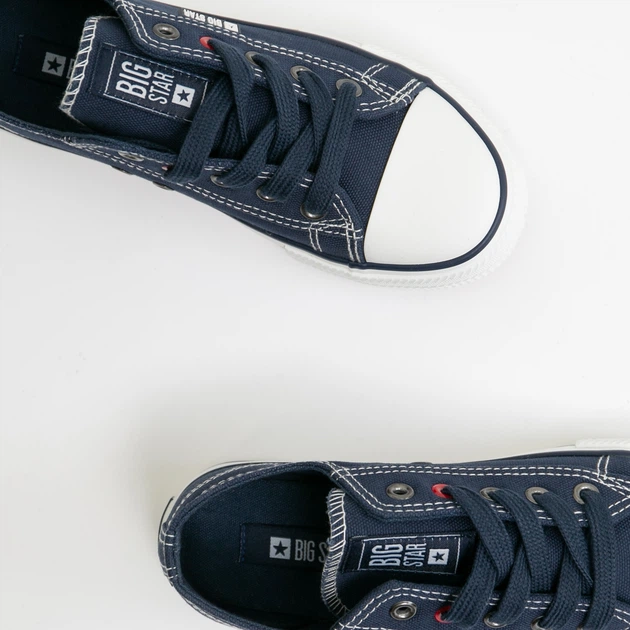 Підліткові кеди для хлопчика Big Star JJ374401 35 Темно-сині (5900714490904) - зображення 3