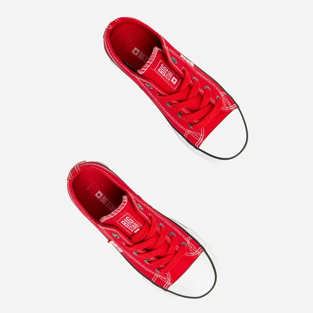 Trampki chłopięce Big Star JJ374402 35 Czerwone (5900714490966) - obraz 2