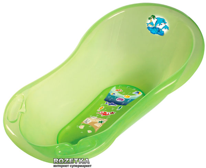 Дитяча ванночка Prima Baby Дельфін 100 см зелена (8591G) – фото ...