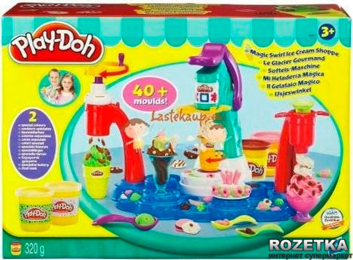 Набор пластилина Фабрика мороженого Play-Doh Hasbro (32917) – фото ...