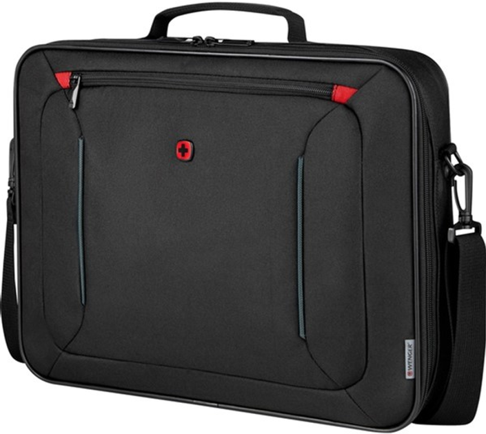Torba na laptopa Wenger BQ 16" Clamshell Czarna (7613329153048) - obraz 3