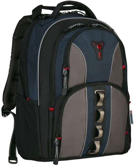 Рюкзак для ноутбука Wenger Cobalt 16" Black/Gray/Blue (7613329007877) - зображення 2