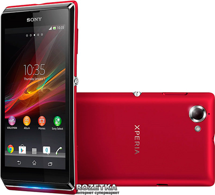 Мобильный телефон Sony Xperia L C2105 Red – фото, отзывы ...
