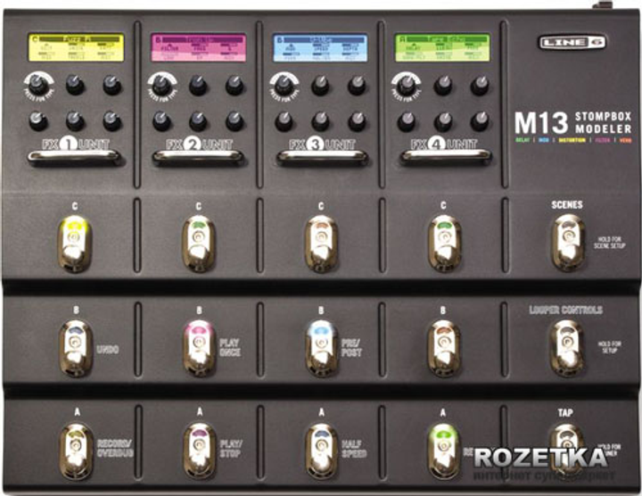 ギター LINE6/M13 STOMPBOX MODELER Line 6 M13 Stompbox Modeler – фото, отзывы, характеристики в