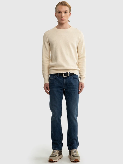 Jeansy regular fit męskie Big Star Terry-352 W34L34 Niebieskie (5900714563226) - obraz 4