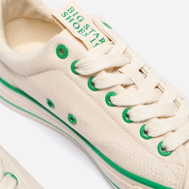 Trampki męskie do kostki Big Star NN174006 40 Beżowe (5900714750381) - obraz 3