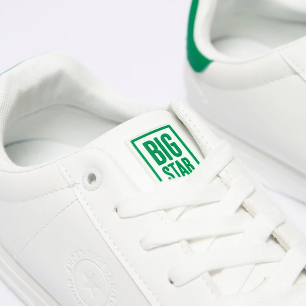 Tenisówki męskie do kostki Big Star NN174280 46 Białe (5900714731236) - obraz 3