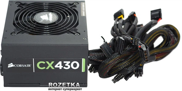 Блок живлення Corsair CX430 80 + Bronze (CP-9020046-EU) - зображення 2