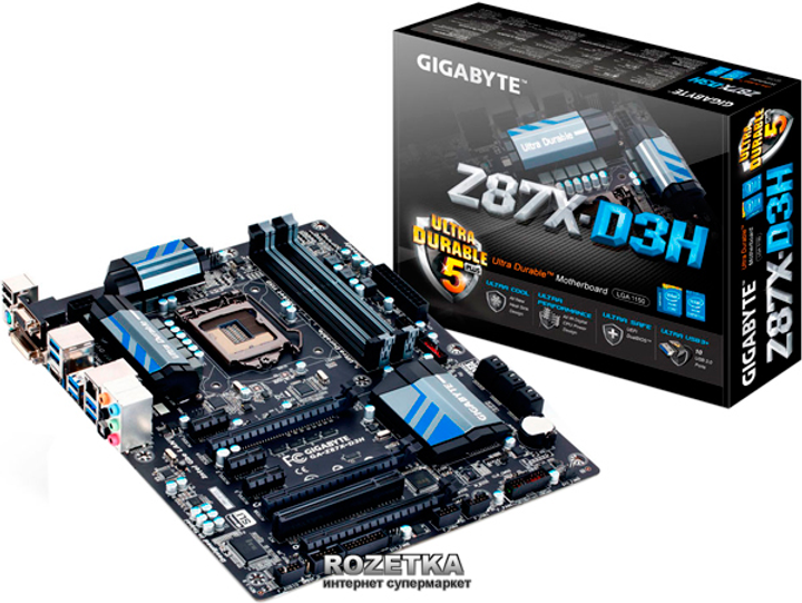 Gigabyte z87x d3h настройка